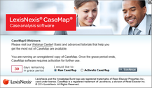 Activate CaseMap Activate CaseMap