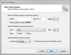 Batch Print Wizard > Bates Stamp Options Batch Print Wizard > Bates Stamp Options