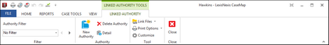 Linked Authority Ribbon