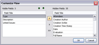 By Object Report Wizard > Customize View dialog box By Object Report Wizard > Customize View dialog box