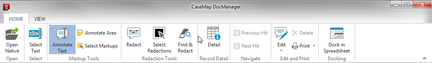 DocManager Ribbon