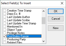 selectfields