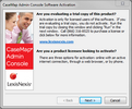 CaseMap Admin Console Software Activation > Welcome CaseMap Admin Console Software Activation > Welcome