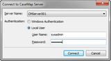 Connect to CaseMap Server Connect to CaseMap Server