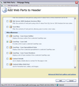 Add Web Parts > CaseMap Case Link Add Web Parts > CaseMap Case Link