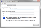 CaseMap SQL Import Utility > SQL Servers tab CaseMap SQL Import Utility > SQL Servers tab