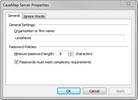 CaseMap Server Properties CaseMap Server Properties