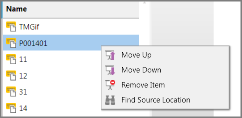 PresentationsItemRightClick