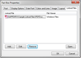 Fact Box Properties > Linked Files tab Fact Box Properties > Linked Files tab