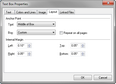 Text Box Properties > Layout Text Box Properties > Layout