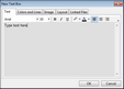 New Text Box New Text Box