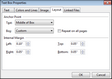 Text Box Properties > Layout Text Box Properties > Layout