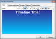 Timeline title text