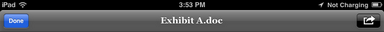 Exhibit bar