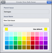 Create New Sub-Issue Create New Sub-Issue