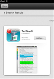 TextMap app search results TextMap app search results