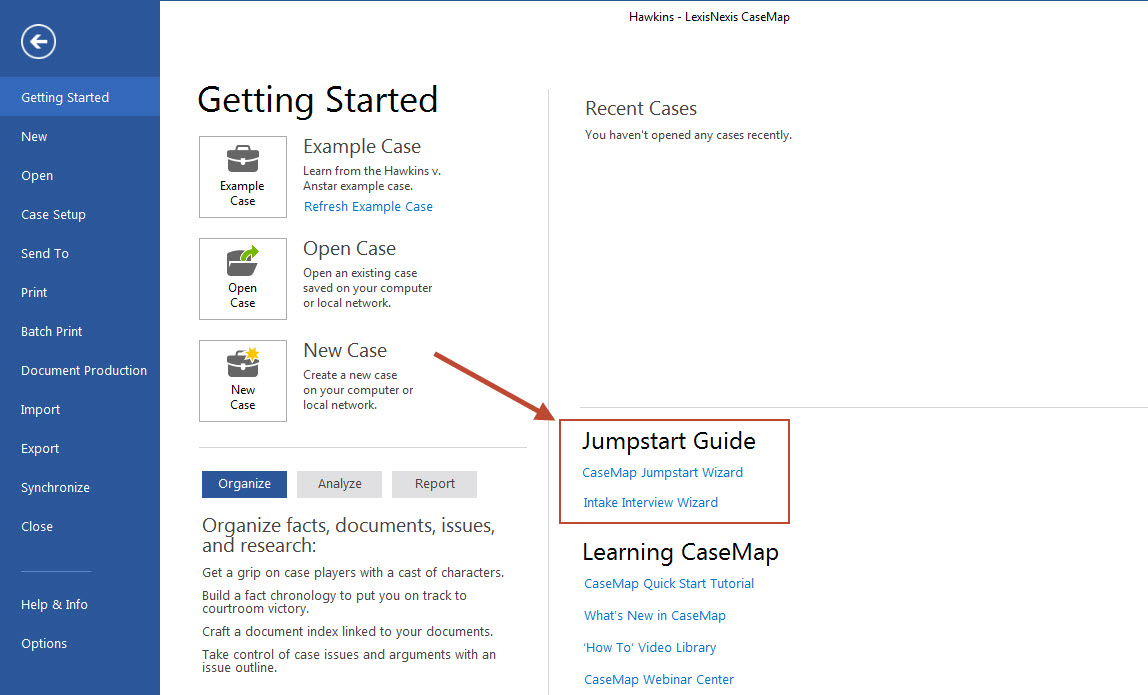 CaseMap Tips And Best Practices LexisNexis® Litigation Solutions