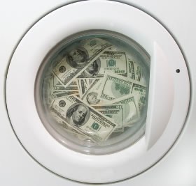 money laundering finding mr washing machine illegally launder got would if drug dealer getting vs just preclude ponzi scheme charges