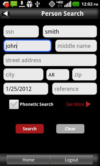 People Search in Android