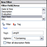 Advanced Filter > Using relational operators