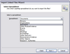 Import Linked Files > Select Spreadsheet Import Linked Files > Select Spreadsheet