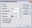New ReportBook Wizard > Edit ReportBook New ReportBook Wizard > Edit ReportBook