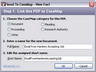 Send to CaseMap > Link this PDF to CaseMap dialog box Send to CaseMap > Link this PDF to CaseMap dialog box
