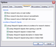 Options dialog box > Research tab Options dialog box > Research tab