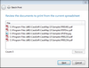 Batch Print Wizard > Review Documents Batch Print Wizard > Review Documents