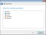 Import Wizard > Import Data Import Wizard > Import Data