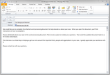 Intake Interview Form email example Intake Interview Form email example