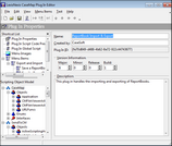 Plug In Editor dialog box Plug In Editor dialog box