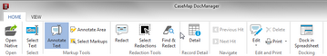 DocManager Ribbon DocManager Ribbon