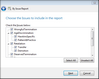 By Issue Report Wizard > Issues to Include dialog box By Issue Report Wizard > Issues to Include dialog box