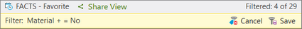 Spreadsheet title bar