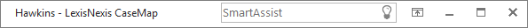 CaseMap title bar