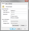 SQL Case Properties > Case is a template