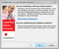 CaseMap Admin Console Software Activation > Welcome CaseMap Admin Console Software Activation > Welcome