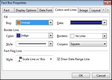 Fact Box Properties > Colors and Lines tab Fact Box Properties > Colors and Lines tab