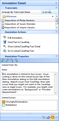 Annotation Detail pane