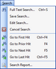 Search menu