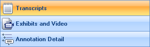Navigation pane buttons