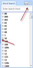 Resizing the Search pane