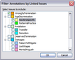 FIlter Annotations by Linked Issues