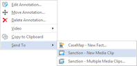 Send to Sanction - New Media Clip Send to Sanction - New Media Clip