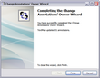Change Annotations' Owner > Finish Change Annotations' Owner > Finish