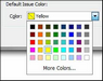 Default issue color Default issue color