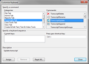 Customize Keyboard Shortcut Customize Keyboard Shortcut