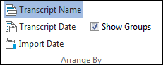 Arrange By Submenu Arrange By Submenu