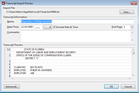 Transcript Import Preview
